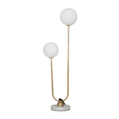 2-Light Marble Orb Table Lamp With Marble Base - Olivia & May -Adesso Sales Store GUEST b75d22f0 69ff 4b25 8374 dfb7a87f3a65