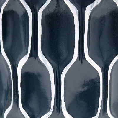 Moroccan Table Lamp With Fabric Shade Blue - Lalia Home 7 Moroccan Table Lamp With Fabric Shade Blue - Lalia Home - Image 7