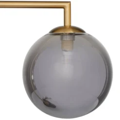 19" X 6" Metal Orb Desk Lamp With Marble Base Silver - Olivia & May -Adesso Sales Store GUEST c0490158 2a80 4994 b6ba 234ae2c174f8