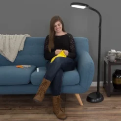 Hastings Home Daylight LED Floor Lamp – 17W, Black -Adesso Sales Store GUEST c0bc1a27 1568 43d6 b9cf d6441ae24731