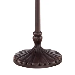 Regency Hill Capistrano Rustic Mission Floor Lamp Standing 57 1/2" Tall Bronze Metal Natural Mica Cone Shade For Living Room Bedroom Office House Home -Adesso Sales Store GUEST c4c4396c 3a78 45d9 af1a b94e29e9832c