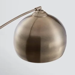 Williamsburg Modern Arched Floor Lamp With Bell Shade And Marble Base - Teamson Home -Adesso Sales Store GUEST c59a8e55 4975 45a0 9d66 05dbd13dd61b