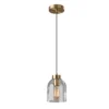 Bristol Pendant Antique Brass - Adesso