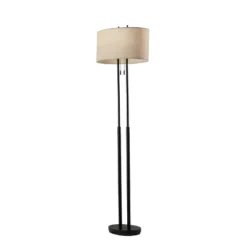 Duet Floor Lamp Antique Bronze - Adesso -Adesso Sales Store GUEST c7606c74 b5cd 4ab7 babc 178c96c525ea