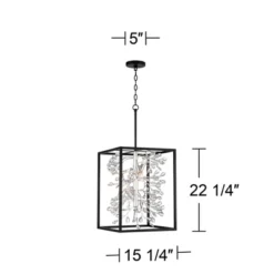 Possini Euro Design Black Silver Pendant Chandelier 15 1/4" Wide Modern Clear Crystal Flower Vine 4-Light Fixture For Dining Room House 15 Possini Euro Design Black Silver Pendant Chandelier 15 1/4" Wide Modern Clear Crystal Flower Vine 4-Light Fixture For Dining Room House -Adesso Sales Store GUEST c8ac2b71 c805 4378 b0a9 146ccced3985