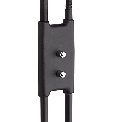 360 Lighting Taylor Modern Torchiere Floor Lamp With Side Light 72" Tall Satin Black LED Adjustable For Living Room Reading Bedroom Office House Home 6 360 Lighting Taylor Modern Torchiere Floor Lamp With Side Light 72" Tall Satin Black LED Adjustable For Living Room Reading Bedroom Office House Home - Image 6