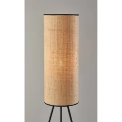 Huey Floor Lamp Black - Adesso -Adesso Sales Store GUEST ca4ef4d1 faa3 47e8 8deb 86dc32650834