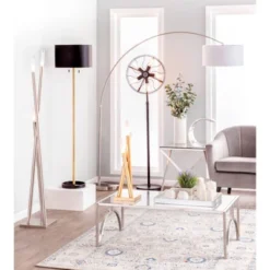 13" Element Touch Lamp Polished Stainless Steel (Includes LED Light Bulb) - LumiSource -Adesso Sales Store GUEST cad00baf 19ef 4537 97d1 724c7a9c671a