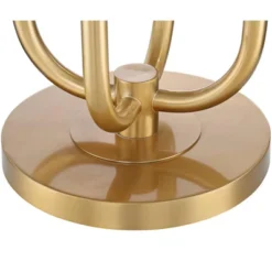 Possini Euro Design Mid Century Modern Glam Style Floor Lamp 4-Light LED 68.5" Tall Warm Gold Glass Globe Shade For Living Room House Uplight -Adesso Sales Store GUEST cc51f5fd 7f53 4bc4 a04a bcff2955d044