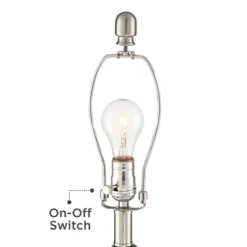 360 Lighting Modern Table Lamp With USB Charging Port 24 3/4" High Sea Foam Ceramic Oatmeal Drum Shade For Living Room Desk Bedroom -Adesso Sales Store GUEST ccb353e4 a059 4b7c a99c 813bfabb3eb7