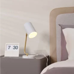 15" Novogratz X Globe Athena White Desk Lamp - Globe Electric -Adesso Sales Store GUEST ccf4f9be 2e1b 4f9d b660 52adf1c0624b