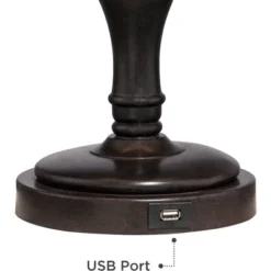 Regency Hill Corey Bronze Swing Arm USB Desk Lamps Set Of 2 With Socket -Adesso Sales Store GUEST ceb16413 7dfb 415d acdf e3e6752292df