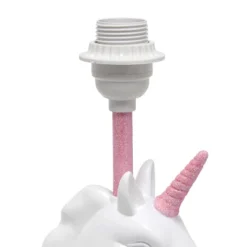 Sparkling Unicorn Table Lamp Pink/White - Simple Designs -Adesso Sales Store GUEST cefd242d fedc 4fe6 891d 0bd5e4998a32
