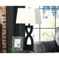 Set Of 2 Amasai Table Lamps Black - Signature Design By Ashley -Adesso Sales Store GUEST cf2a0363 5958 4e1e a729 c3e1b101a4f8