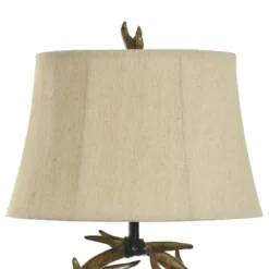 Dalton Brown Antler Table Lamp With Beige Hardback Fabric Shade - StyleCraft -Adesso Sales Store GUEST d4944ee9 0899 4b39 838e 94af4638af0e