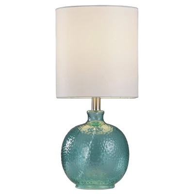 Glass Table Lamp Blue - StyleCraft 1 Glass Table Lamp Blue - StyleCraft
