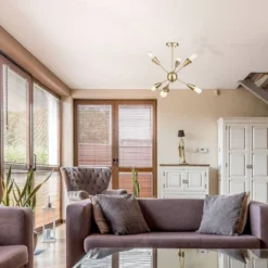 Clementine Semi-Flush Mount Ceiling Light Gold - Globe Electric -Adesso Sales Store GUEST d724a04d d960 4338 9d55 35062d72449c