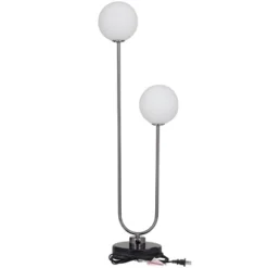 2-Light Marble Orb Table Lamp With Marble Base - Olivia & May -Adesso Sales Store GUEST d9de2c09 ab5d 40ec a8de 21983fb7d3b3