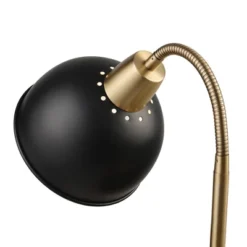 20" Zuri Clip-Arm Table Lamp With Shade Black - Globe Electric -Adesso Sales Store GUEST db395e25 6961 48ea 96af 31b56e0ac459