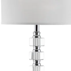 60" Lombard Street Floor Lamp Clear/Chrome (Includes CFL Light Bulb) - Safavieh -Adesso Sales Store GUEST dbaef2b7 bd10 4cc7 ab22 a304a28a95e6