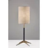 26.75" Davis Table Lamp Matte Black - Adesso