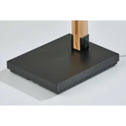 Walden Natural Wood Floor Lamp Black - Adesso -Adesso Sales Store GUEST dcb7831b a8fb 4bbd 8b71 75cc0d8e5582