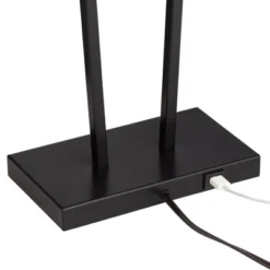 360 Lighting Cole Modern Table Lamps 27" Tall Set Of 2 Black Metal With USB Charging Ports White Rectangular Shade For Bedroom Living Room Bedside -Adesso Sales Store GUEST dd8adda7 5e5f 4c5f af1a 90c92a411f27