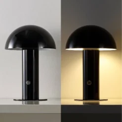 10.75" Boletus Contemporary Bohemian Rechargeable/Cordless Iron LED Mushroom Table Lamp - JONATHAN Y -Adesso Sales Store GUEST e091ffda b02a 47e9 9f0f 18c41e2b2e2a