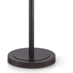 Franklin Iron Works Alamo Industrial Rustic Floor Lamp 62" Tall Bronze Metal Sheer Organza Outer Linen Fabric Inner Double Drum Shade For Living Room -Adesso Sales Store GUEST e2231f23 36db 4f96 9b05 caa2cce926cf