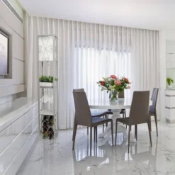 Etagere Organizer Storage Shelf Floor Lamp With Linen Shade Gray - Simple Designs -Adesso Sales Store GUEST e73b10ec 7fd6 4cda b0a0 6eaa5088fc3c