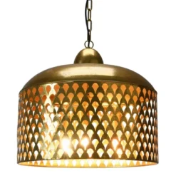 20.25" X 18.5" Metal Pendant Lamp Gold Finish - Storied Home 12 20.25" X 18.5" Metal Pendant Lamp Gold Finish - Storied Home -Adesso Sales Store GUEST e7724abd e363 4943 9bf0 e7d954b4055f