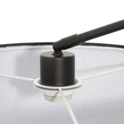 FC Design Modern 81" Tall Standing Adjustable Arched Floor Lamp With Double Drum Shade And Marble Base -Adesso Sales Store GUEST e79187cf edf9 4b2e 94f0 2a37679b8354