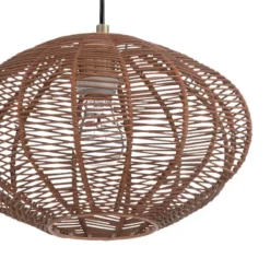 13.5" 1-Light Linnea Pendant Rattan Brown - River Of Goods -Adesso Sales Store GUEST e85ec606 3047 45bd b2a2 891d1eeb1190
