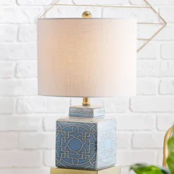 22" Ceramic/Metal Catherine Ginger Jar Table Lamp (Includes LED Light Bulb) Blue - JONATHAN Y 7 22" Ceramic/Metal Catherine Ginger Jar Table Lamp (Includes LED Light Bulb) Blue - JONATHAN Y -Adesso Sales Store GUEST e9850285 a174 4e7b bf39 05995862bad6