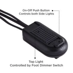 Kathy Ireland Mulholland Vintage Rustic Torchiere Floor Lamp With Side Lights 72" Tall Bronze Tortoise Shell Frosted Glass For Living Room Reading -Adesso Sales Store GUEST e9c49eb1 497a 416f be8b f0189bd9b4af