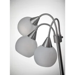 65.5" Phillip 3-Arm Floor Lamp Steel - Adesso -Adesso Sales Store GUEST ec72741c 0346 4d63 8265 b740e2df2732