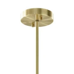 Ezra 5-Light Adjustable Chandelier Antique Brass/White - Ink+Ivy -Adesso Sales Store GUEST ec96f075 57c8 4102 9b11 f8eed84ac8f3