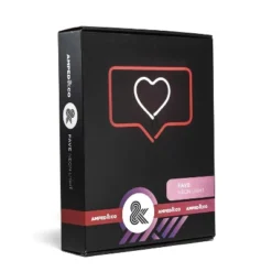 Amped Co 13 X 11 Inches Neon Desk Light Like Sign Symbol, Heart, Red And White -Adesso Sales Store GUEST ecd597a6 1eff 4ead bda4 6a07427beed2