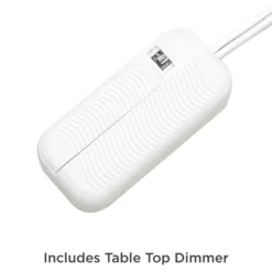 360 Lighting Justin Modern Accent Table Lamps 18" High Set Of 2 Silver With USB Charging Port And Table Top Dimmers White Shade For Bedroom Home Desk -Adesso Sales Store GUEST ee8d7252 b8ab 441a af1f 23922c0a3f03