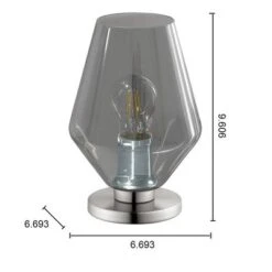 Murillo Accent Lamp Gray - EGLO -Adesso Sales Store GUEST f16cc056 dcde 4970 81a6 5bcb4203f52e