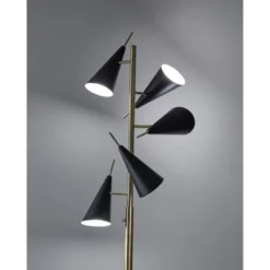 71.5" Owen Tree Lamp Black - Adesso -Adesso Sales Store GUEST f37054b5 f358 45c6 94b5 b291713684b7