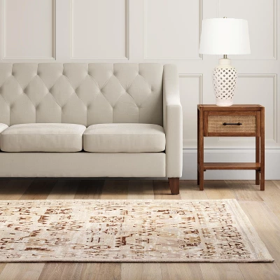 Ceramic Table Lamp With Lattice Design - White (26") 2 Ceramic Table Lamp With Lattice Design - White (26") - Image 2