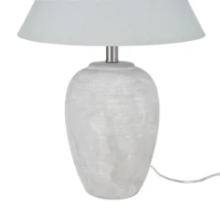 23" Unglazed Ceramic Jar Table Lamp - Nourison -Adesso Sales Store GUEST f439c3e6 bace 4227 b6ea 14d104861927