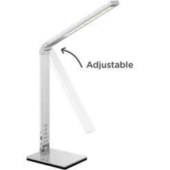 360 Lighting Jett Modern Desk Lamp 16 1/2" High Silver With USB Port And Nightlight LED Dimmer Touch On Off For Bedroom Bedside Nightstand Family Home 14 360 Lighting Jett Modern Desk Lamp 16 1/2" High Silver With USB Port And Nightlight LED Dimmer Touch On Off For Bedroom Bedside Nightstand Family Home -Adesso Sales Store GUEST f4554cd8 3b10 4bd7 92d5 9126b5b1a61c