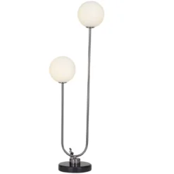 2-Light Marble Orb Table Lamp With Marble Base - Olivia & May -Adesso Sales Store GUEST f47a6482 b2d0 49a2 9354 32ccf7224188