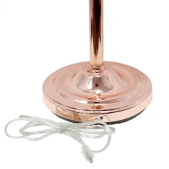 3 Light Floor Lamp With Scalloped Glass Shade Rose Gold - Elegant Designs -Adesso Sales Store GUEST f7843ee0 6586 4b05 96c3 a3e5c9c88fab
