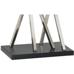 Possini Euro Design Modern Table Lamps 30" Tall Set Of 2 Brushed Steel Black White Linen Rectangular Shade For Living Room Family Bedroom 10 Possini Euro Design Modern Table Lamps 30" Tall Set Of 2 Brushed Steel Black White Linen Rectangular Shade For Living Room Family Bedroom -Adesso Sales Store GUEST f7c8e907 ead1 49c6 8771 a07373b52bbb