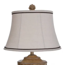 Tortola Carved Cream Table Lamp With Natural Softback Fabric Shade - StyleCraft -Adesso Sales Store GUEST f86bbf7a 0b35 4372 a26c b35e398bdbeb