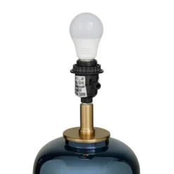 Modern Ceramic Table Lamp Blue - Olivia & May -Adesso Sales Store GUEST f89a01e5 592b 495b b260 ea8db104870e