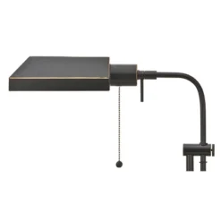 22" X 26" Adjustable Metal Pharmacy Table Lamp Dark Bronze - Cal Lighting